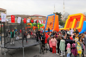Beykoz’da spor ve eğlence çocukların ayağına götürüldü