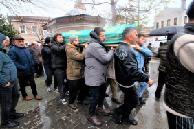 Beykozlular Servet Şahin'i son yolculuğuna uğurladı