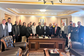 Muhtarlar Derneği’nden Beykoz Kaymakamına ziyaret