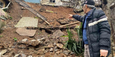 Beykoz Gümüşsuyu’nda istinat duvarı çöktü!