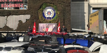 Beykoz'da kaçak yedek parça çetesine baskın!