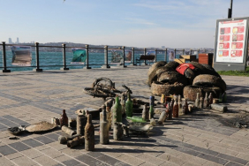 Beykoz'da denizin altından bakın neler çıktı