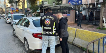 Beykoz’da trafiği tehlikeye atanlar polisten kaçamadı