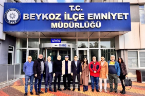 Beykoz’un yeni emniyet müdürü yerel basınla tanıştı