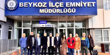 Beykoz’un yeni emniyet müdürü yerel basınla tanıştı