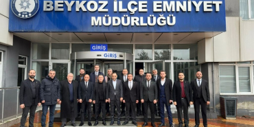 MHP Beykoz’dan emniyet müdürüne ziyaret