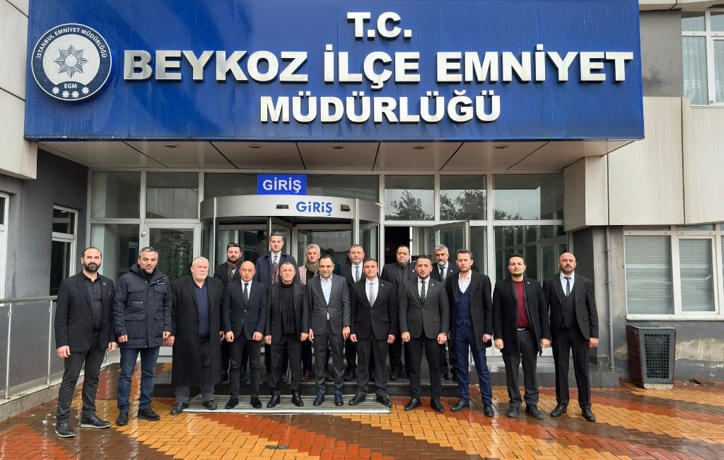 MHP Beykoz’dan emniyet müdürüne ziyaret