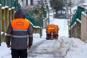 Beykoz Belediyesi’nin gözünden karla mücadele (5)