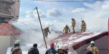 Beykoz Çiğdem’de korkutan çatı yangını