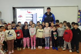 Beykoz’da miniklere acil yardım bilgisi verildi