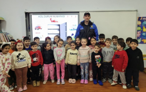 Beykoz’da miniklere acil yardım bilgisi verildi