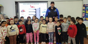 Beykoz’da miniklere acil yardım bilgisi verildi