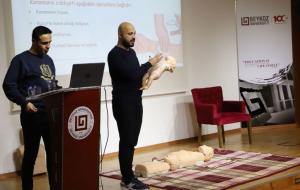 Beykoz Üniversitesi’nde ilk yardım eğitimi