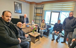 Beykoz belediye başkanı yangın mağduru aileye söz verdi