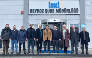 Beykoz muhtarlarından yeni İSKİ müdürüne ziyaret