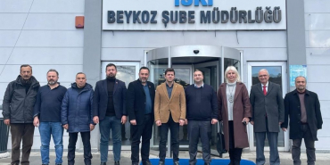 Beykoz muhtarlarından yeni İSKİ müdürüne ziyaret