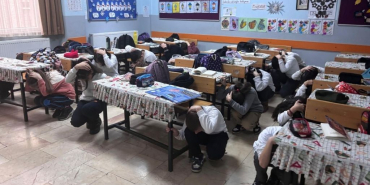 Beykoz öğrencileri depreme karşı bilinçleniyor (4)