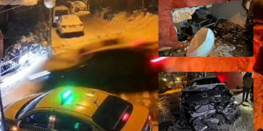 Beykoz’da buzlanma feci kazayı getirdi!