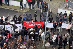 KFC ve Pizza Hut işçileri Beykoz’da eylemde!