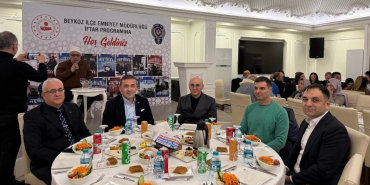 Beykoz Emniyeti iftar sofrasında buluştu
