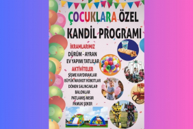 Beykoz İncirköy’de çocuklara özel kandil programı!
