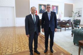 Beykoz rektöründen Sağlık Bakanı’na ziyaret