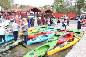 Beykoz’da ücretsiz kano etkinliği durdu