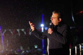 Ekrem İmamoğlu, Beykoz Belediyesi önünde konuştu