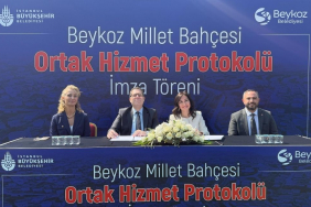 Beykoz Millet Bahçesi’nin yapımı için imzalar atıldı