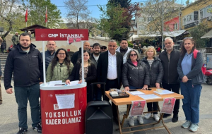 Beykoz’da İmamoğlu için 15 günde 10 bin imza toplandı