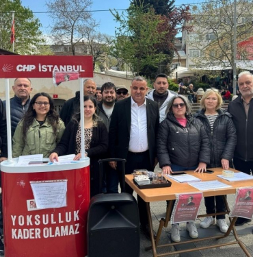 Beykoz’da İmamoğlu için 15 günde 10 bin imza toplandı
