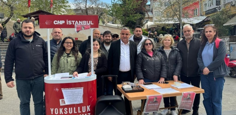 Beykoz’da İmamoğlu için 15 günde 10 bin imza toplandı