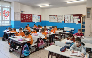 Beykoz’da ara tatil sonrası ilk ders zili çaldı