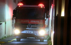 Beykoz’da gece yarısı depoda yangın çıktı