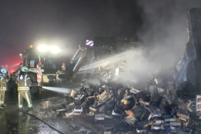 Beykoz’da gece yarısı feci yangın! Kül oldu