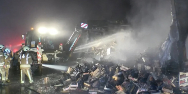 Beykoz’da gece yarısı feci yangın! Kül oldu