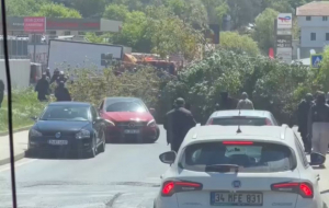 Beykoz’da şiddetli rüzgar ağacı devirdi!