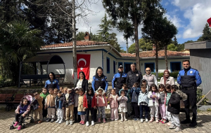 Beykozlu miniklere polislik mesleği tanıtıldı