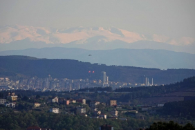 Bursa’nın simgesi olan Uludağ Beykoz’dan göründü!