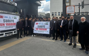 Ensar Vakfı Beykoz’dan Halep’e uzanan yardım eli