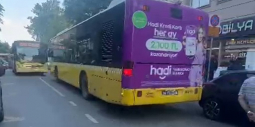 Beykoz Soğuksu’da İETT kazası trafiği kilitlendi!