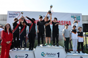 Beykoz'da okçuluk turnuvasında dereceye girenler (9)