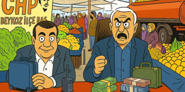 Beykoz da sokağı bilmeyen pazarı ne bilir!