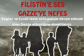 Beykoz'dan Filistin'e ses Gazze'ye nefes