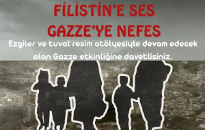 Beykoz'dan Filistin'e ses Gazze'ye nefes