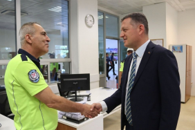 Beykoz Kaymakamından emniyet teşkilatına ziyaret