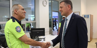 Beykoz Kaymakamından emniyet teşkilatına ziyaret