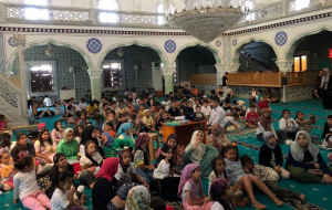 Beykoz’da camiler çocuklarla güzel!