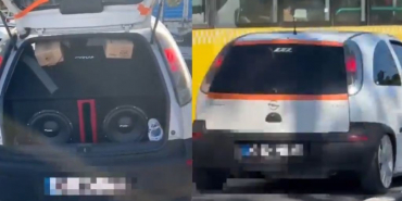 Beykoz’da çevreyi rahatsız eden sürücüye ceza!