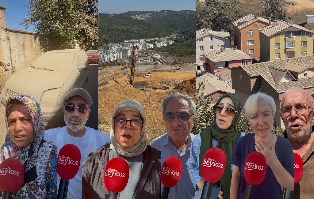 Hastane inşaatı Beykoz’u toza boğdu!